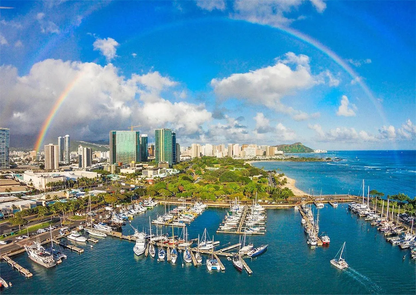 Ilikai Tower 1033 Yacht Harbor View 1Br Daire Honolulu